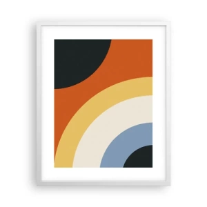 Plakát v bílém rámu - K sobě samému - 40x50 cm