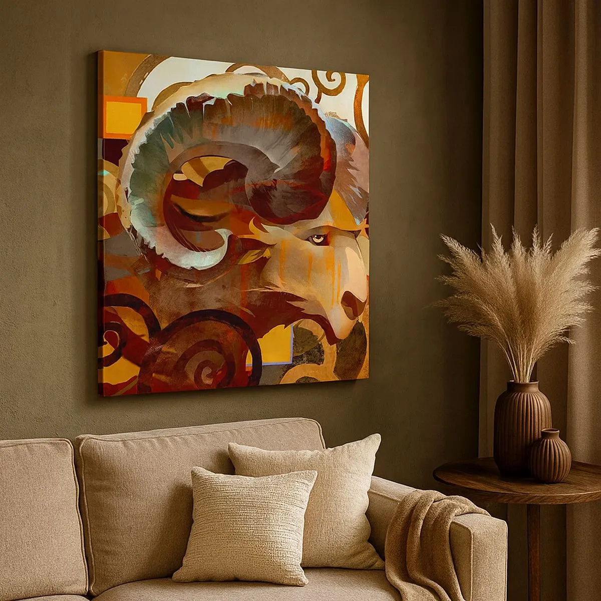 Obraz na plátně - Magie - náboženství - rituály - 30x30 cm