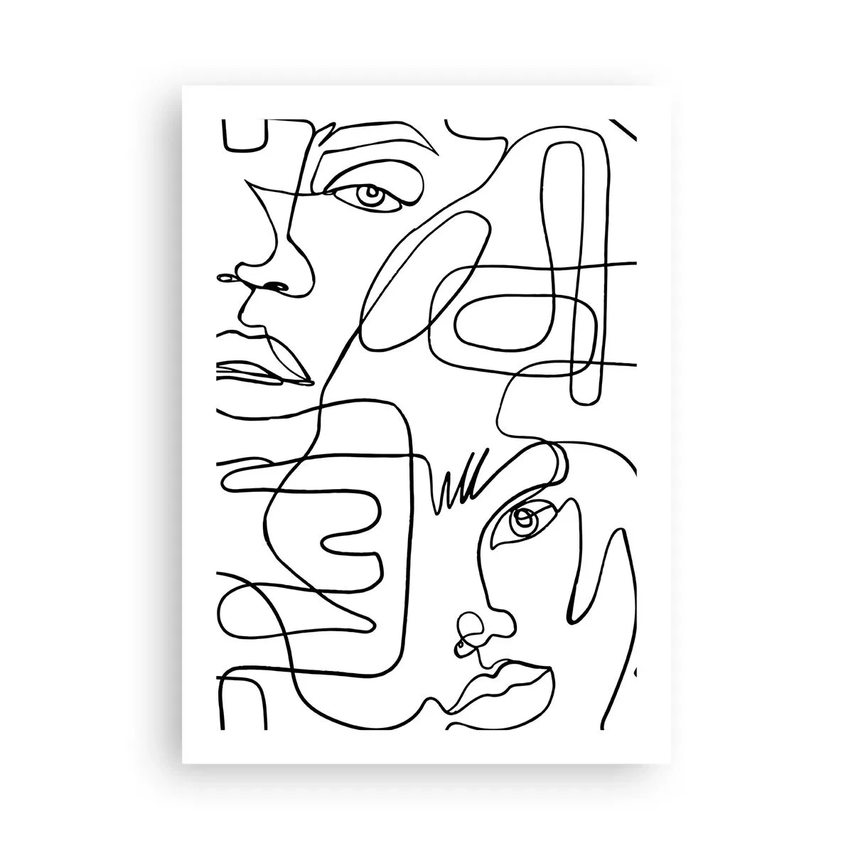 Plakát - Ve spletených emocích - 50x70 cm