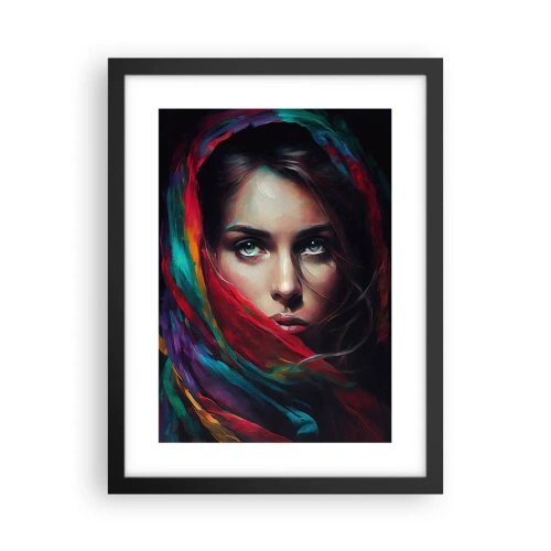 Plakát v černém rámu - Zelenooké tajemství - 30x40 cm