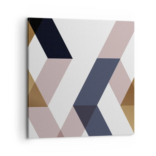 Obraz na plátně - Roviny a úhly - 60x60 cm