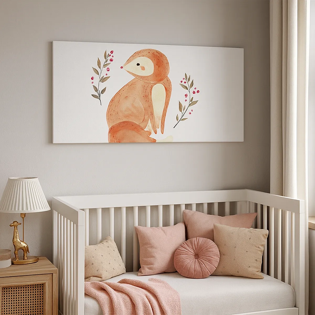 Obraz na plátně - Malý zrzek - 30x30 cm