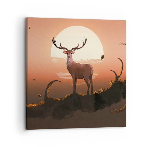 Obraz na plátně - Tato noc se nepodobá jiným - 70x70 cm