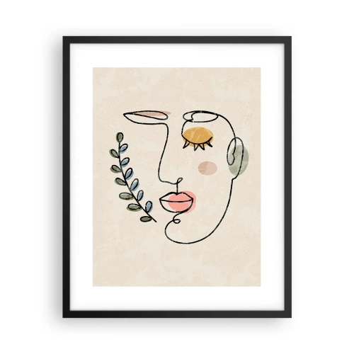 Plakát v černém rámu - Nalezený klid - 40x50 cm