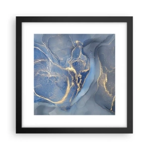 Plakát v černém rámu - Zlatý prach - 30x30 cm