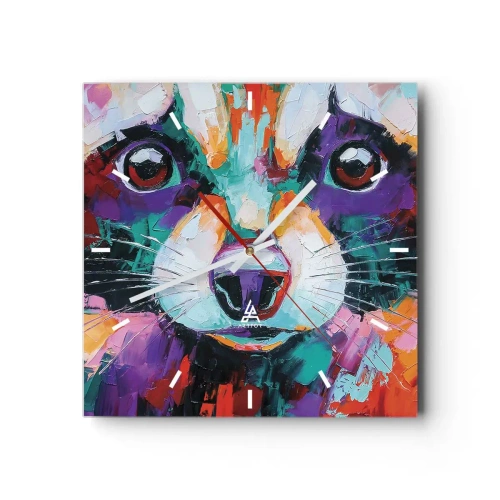 Nástěnné hodiny - Pouze dobré emoce - 30x30 cm