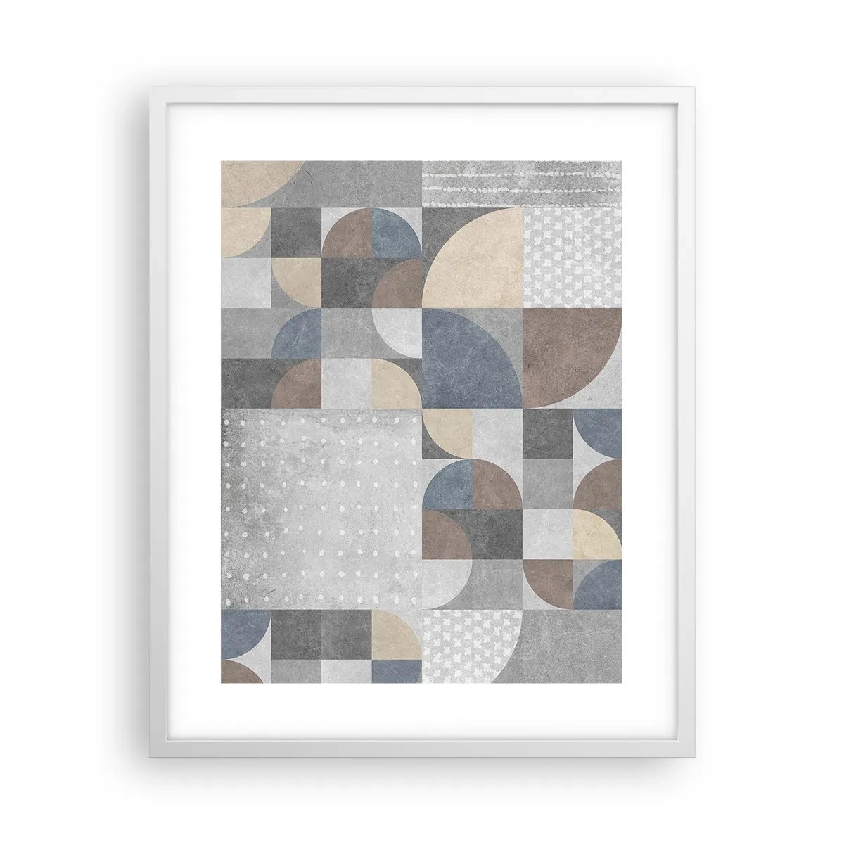 Plakát v bílém rámu - Keramická fantazie - 40x50 cm