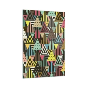 Obraz na skle - V rytmu na tři - 70x100 cm