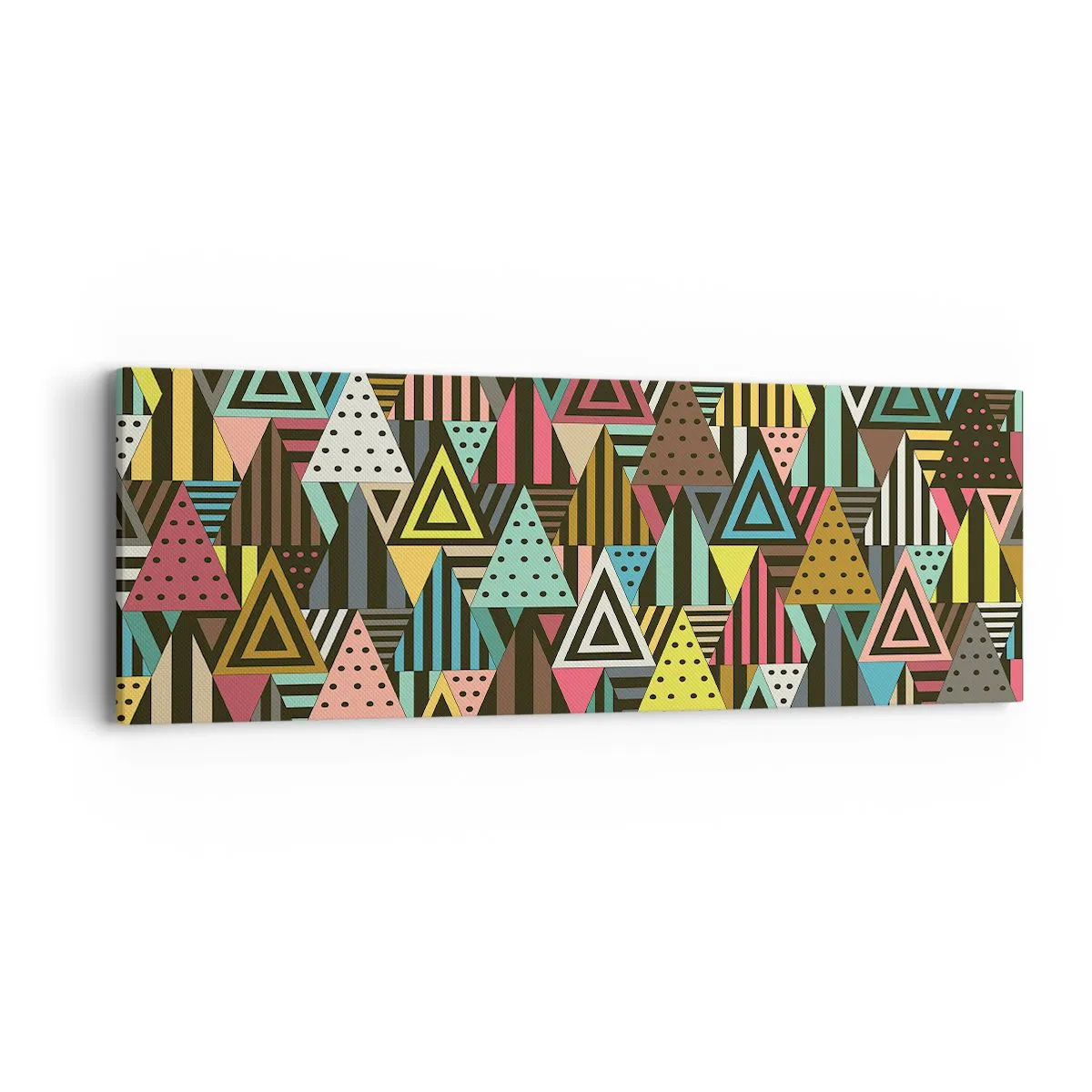 Obraz na plátně - V rytmu na tři - 90x30 cm