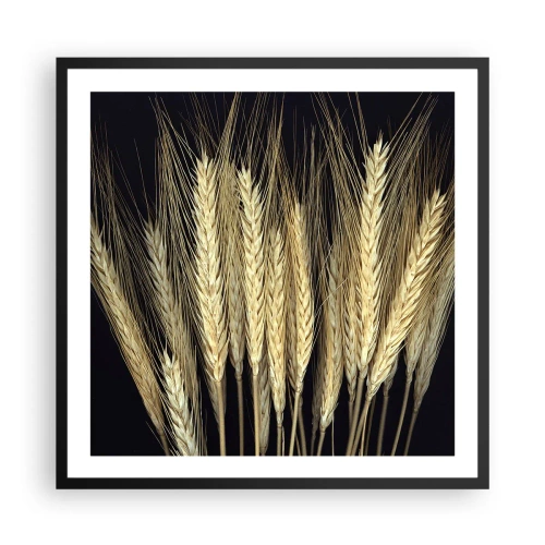 Plakát v černém rámu - Rustikální magie - 60x60 cm