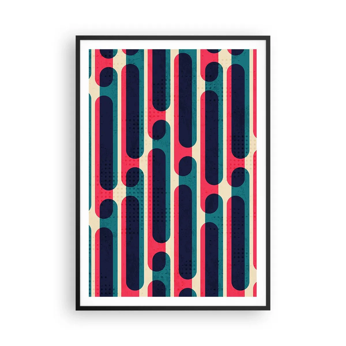 Plakát v černém rámu - Dovnitř a dopředu - 70x100 cm