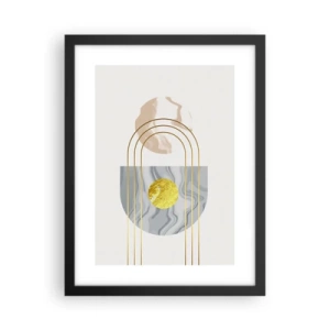 Plakát v černém rámu - Jas a zářivost - 30x40 cm