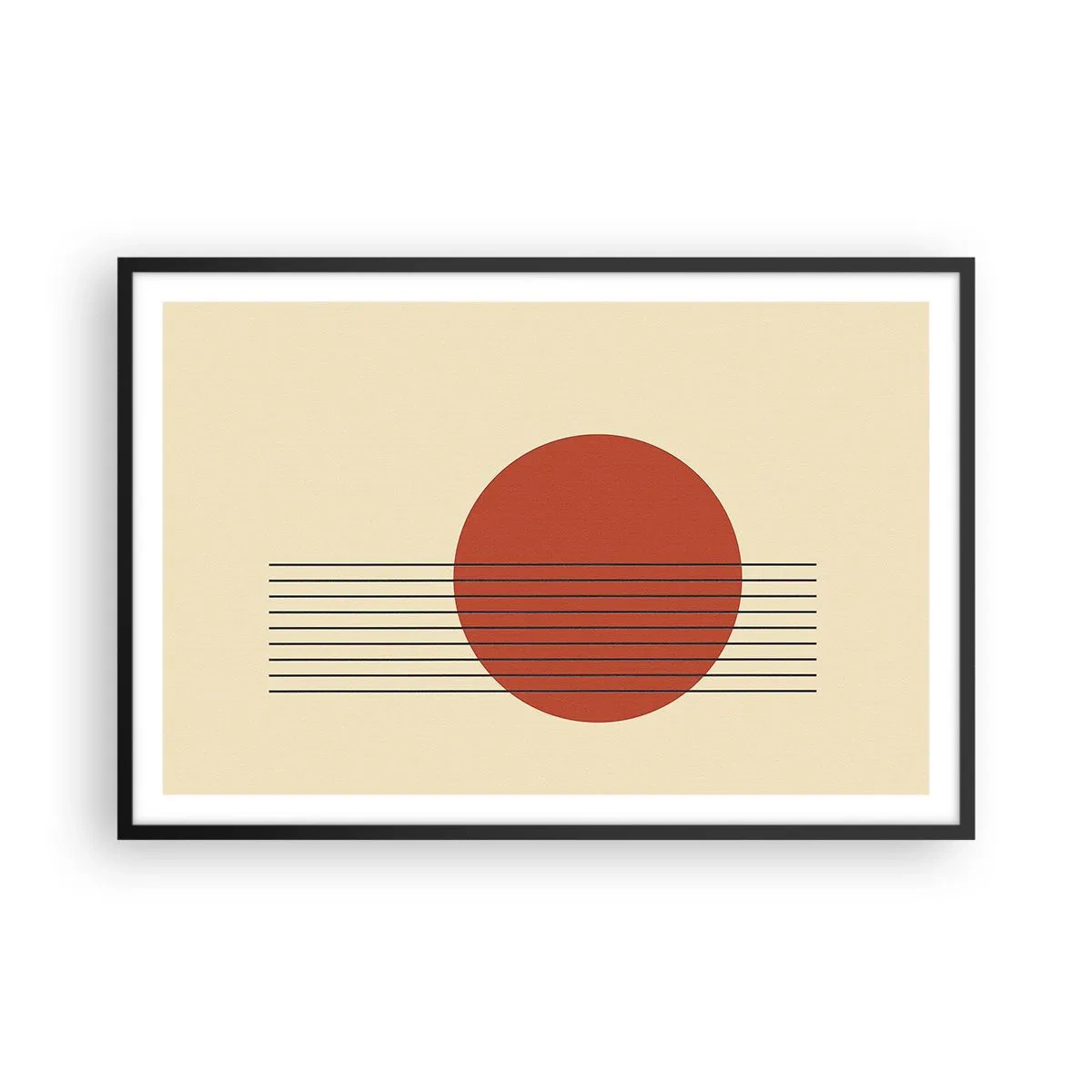 Plakát v černém rámu - Pořád dokola - 91x61 cm