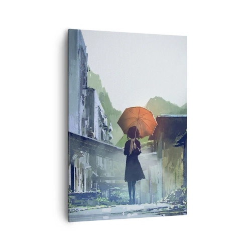 Obraz na plátně - Oživující déšť - 70x100 cm