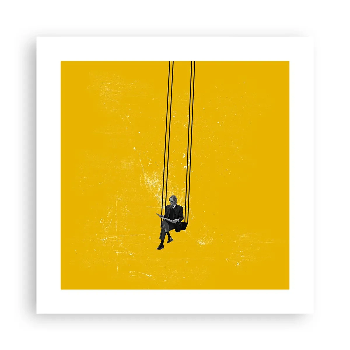 Plakát - Den jako každý jiný - 40x40 cm