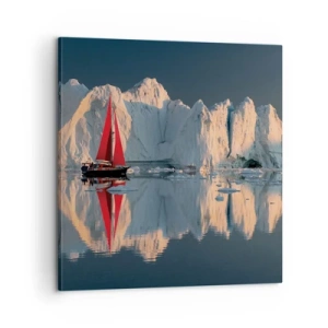 Obraz na plátně - Na okraji světa - 60x60 cm