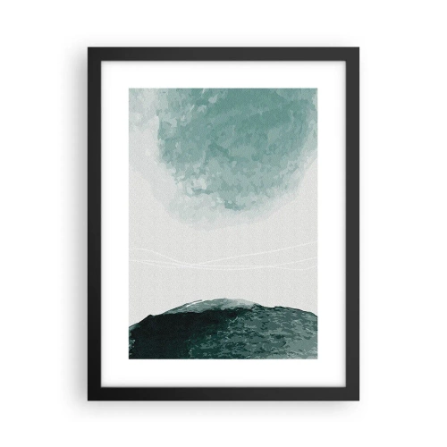 Plakát v černém rámu - Setkání s mlhou - 30x40 cm