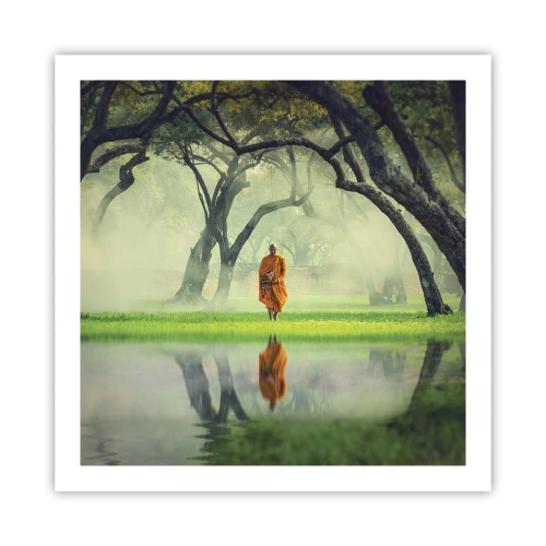 Plakát - Na cestě k osvícení - 60x60 cm