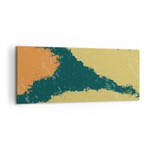 Obraz na plátně - Abstrakce – zpomalený pohyb - 100x40 cm