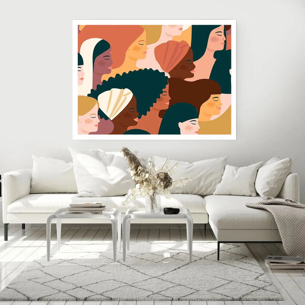 Plakát - Pouze ženskost - 70x50 cm