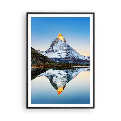 Plakát v černém rámu - Dva světy - 70x100 cm