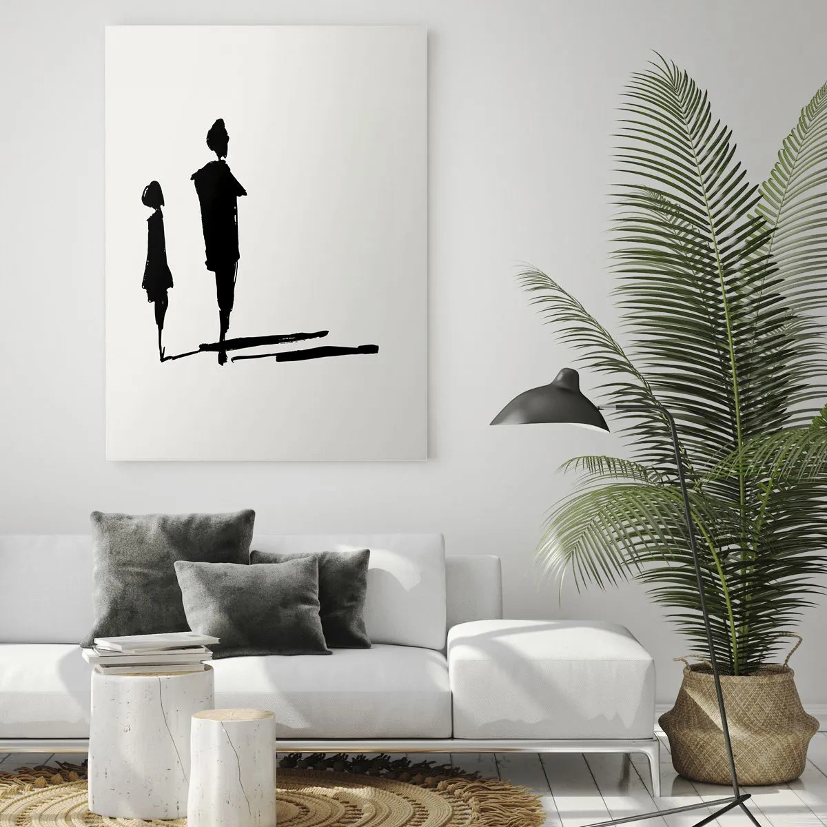 Obraz na skle - Určitě spolu? - 50x70 cm