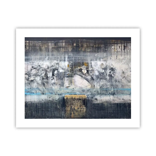 Plakát - Jako na ledě, tak i na hroudě - 50x40 cm