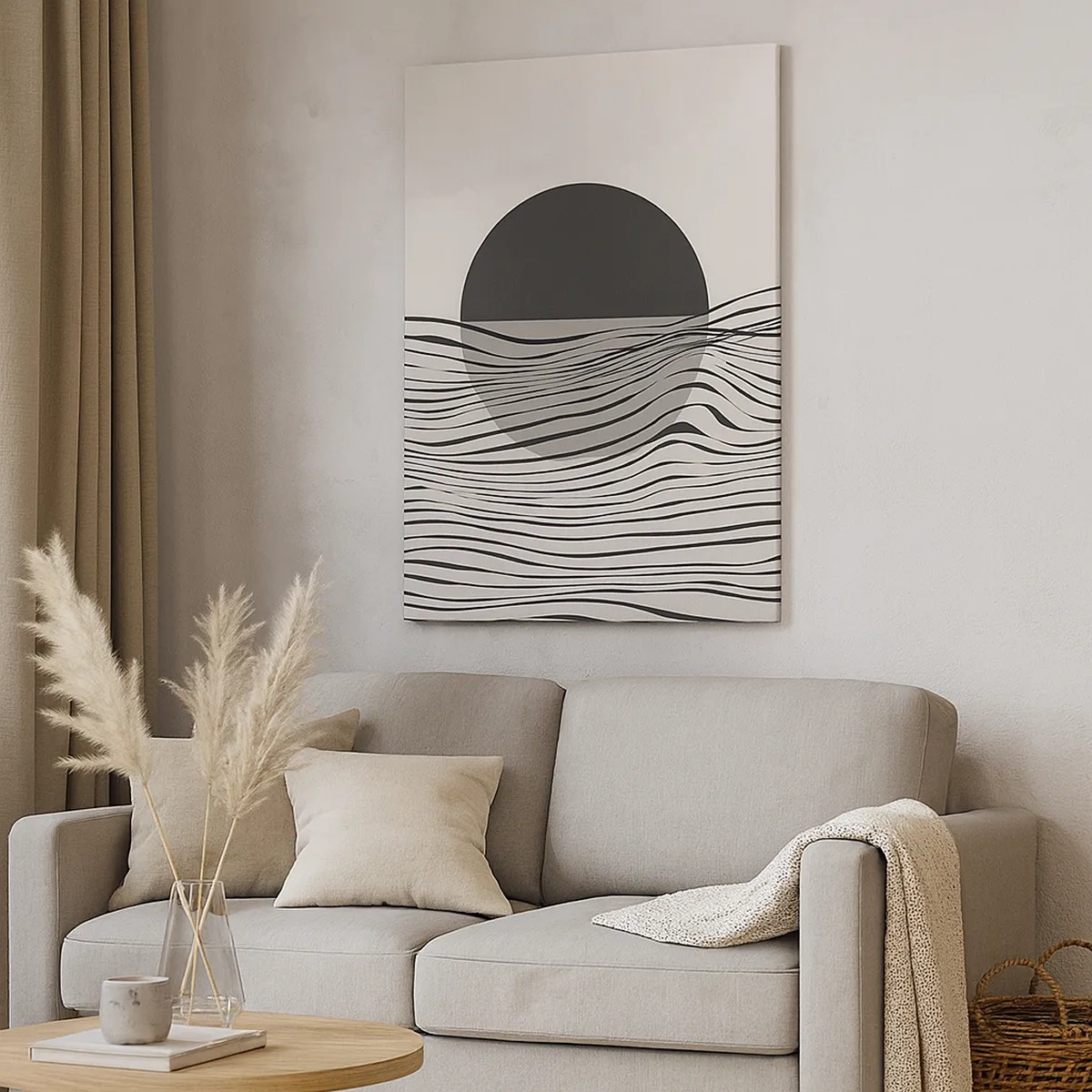 Obraz na plátně - Poloviční kompozice - 50x70 cm