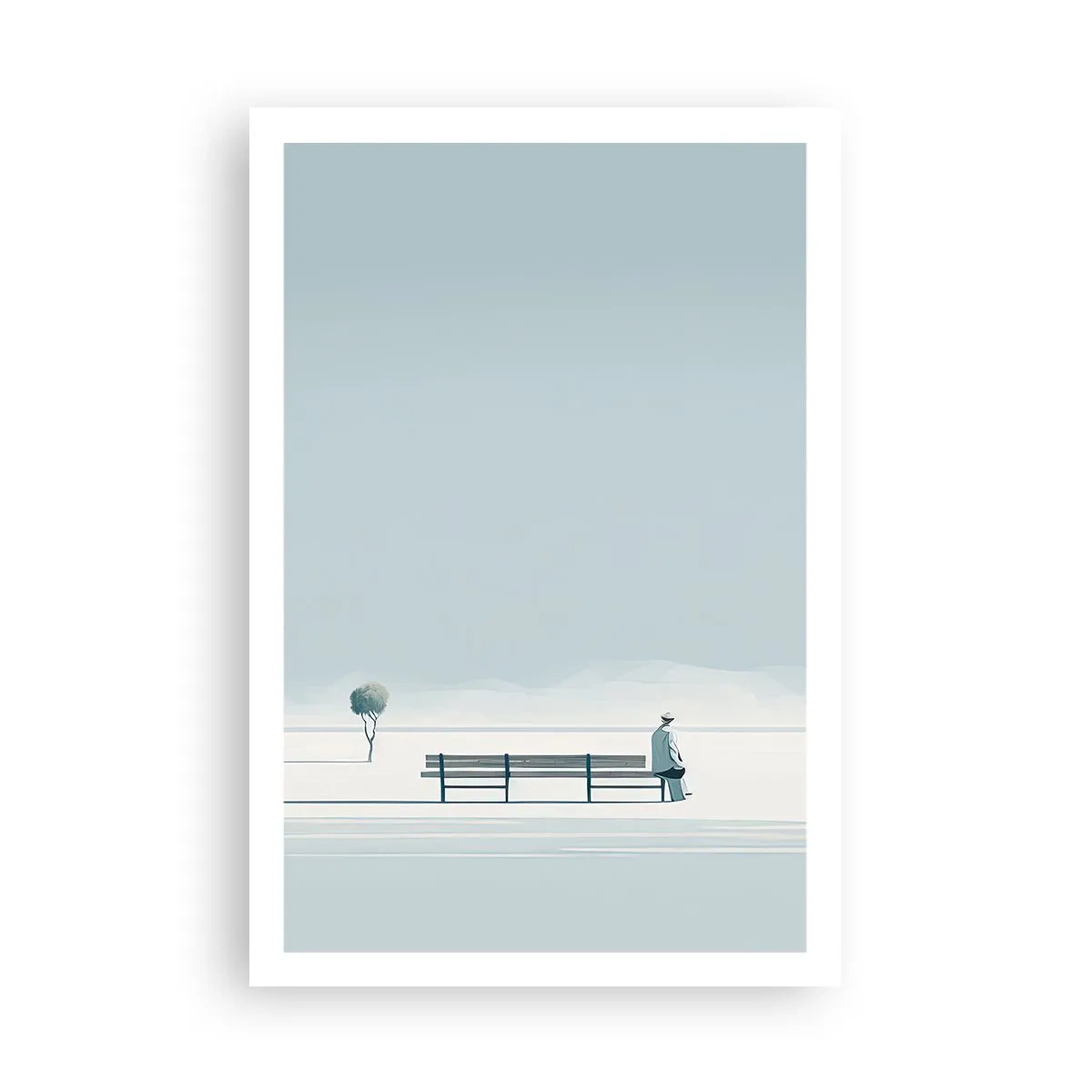 Plakát - Ano, čekám. - 61x91 cm