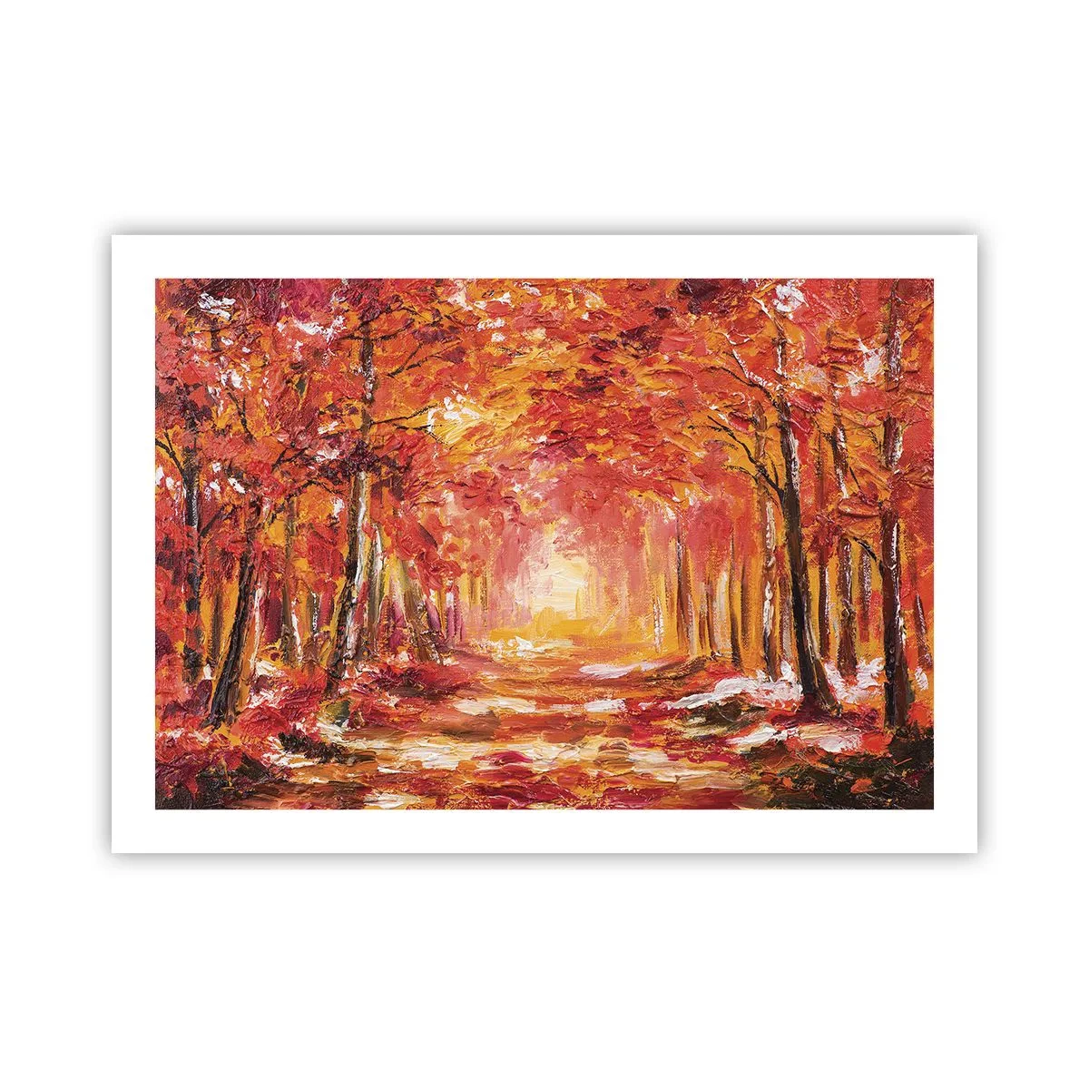 Plakát - Měděný les - 70x50 cm