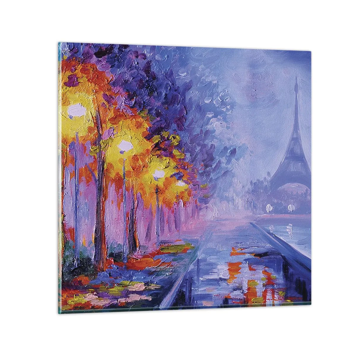 Obraz na skle - Procházka snů - 30x30 cm
