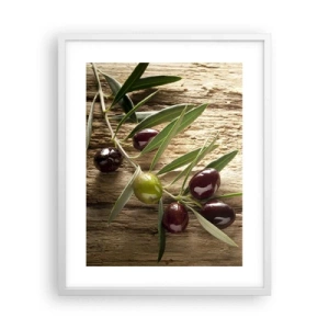 Plakát v bílém rámu - Přímo od přírody - 40x50 cm