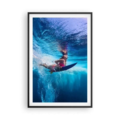 Plakát v černém rámu - Hloubka radosti - 61x91 cm