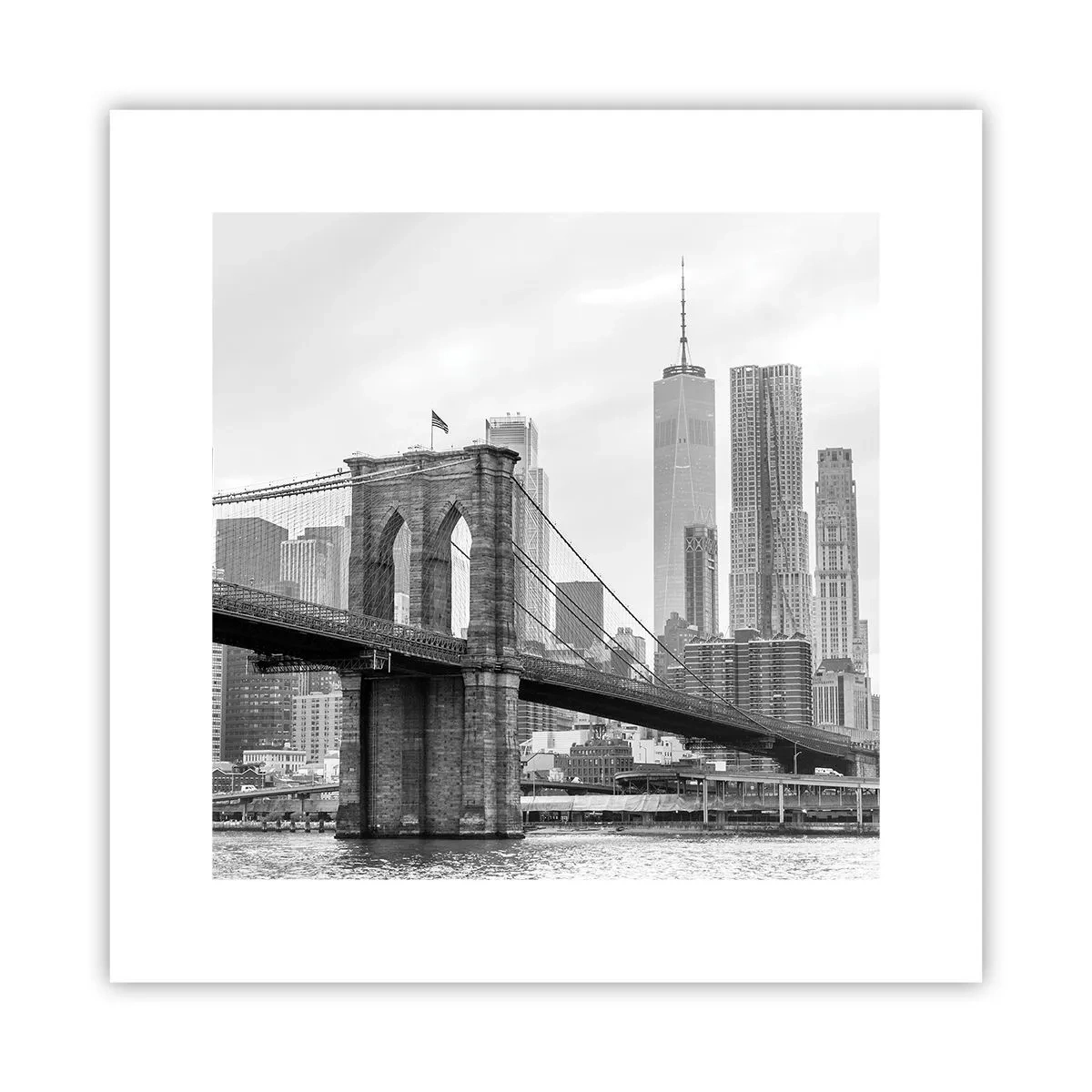 Plakát - Newyorské zázraky - 30x30 cm