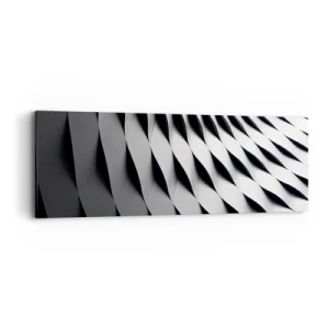 Obraz na plátně - Na hladině vln - 90x30 cm