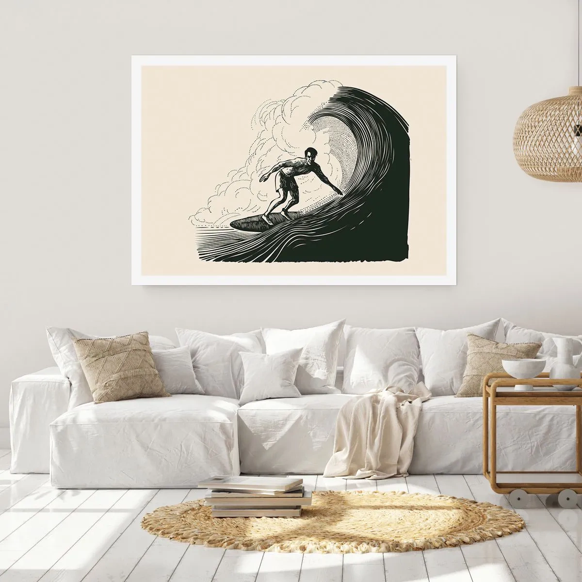 Plakát - Král vln - 100x70 cm
