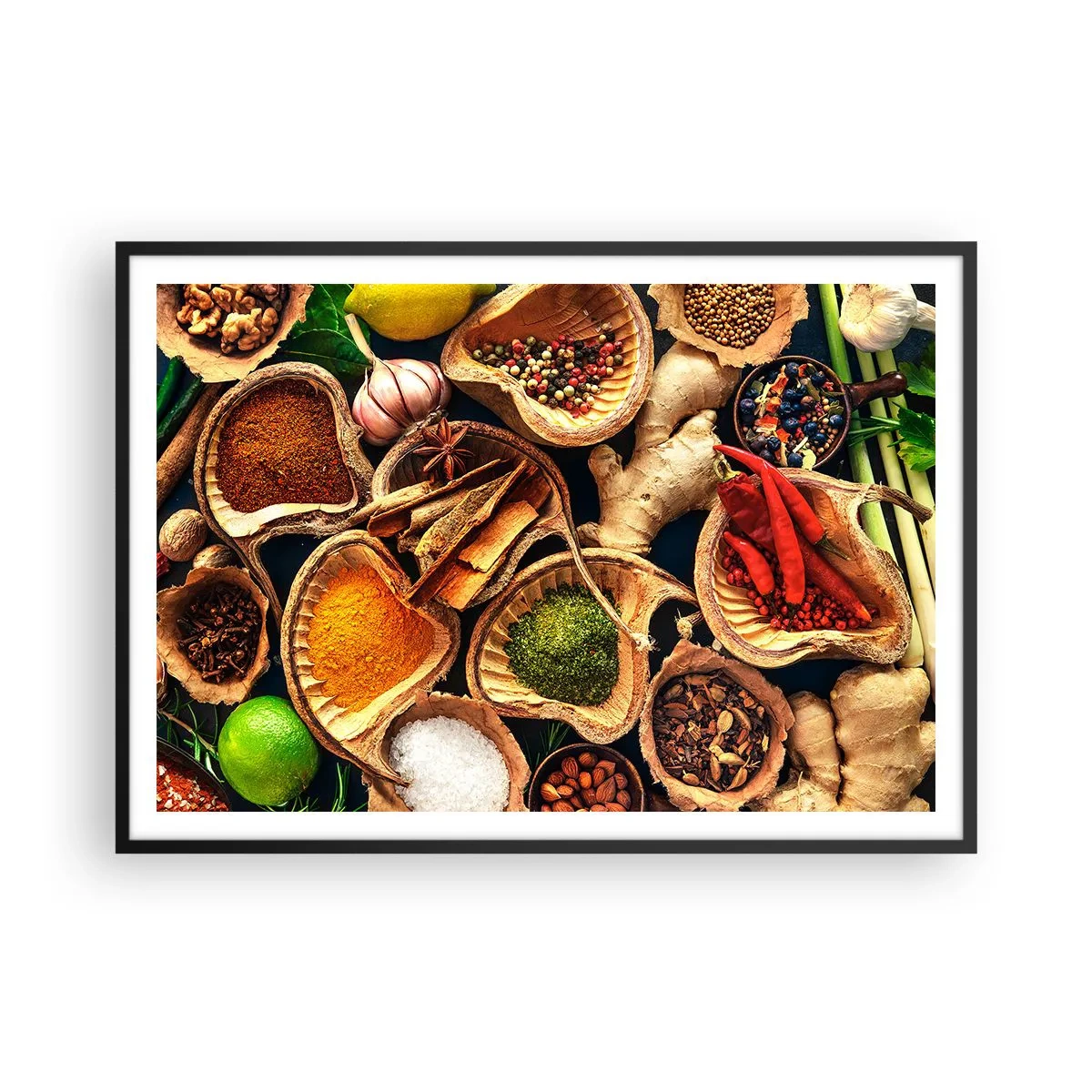 Plakát v černém rámu - Vezmi si, co chceš - 100x70 cm