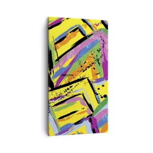 Obraz na plátně - Až křičí radostí - 45x80 cm