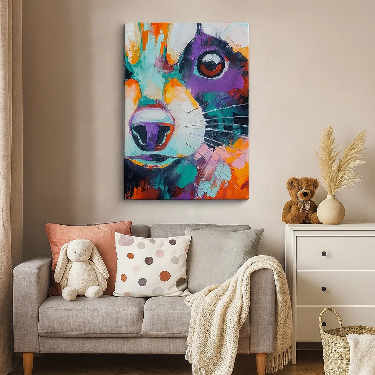 Obraz na plátně - Pouze dobré emoce - 50x70 cm