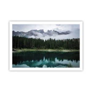 Plakát - Tiše, tiše, neprobuďme spící vodu…. - 91x61 cm