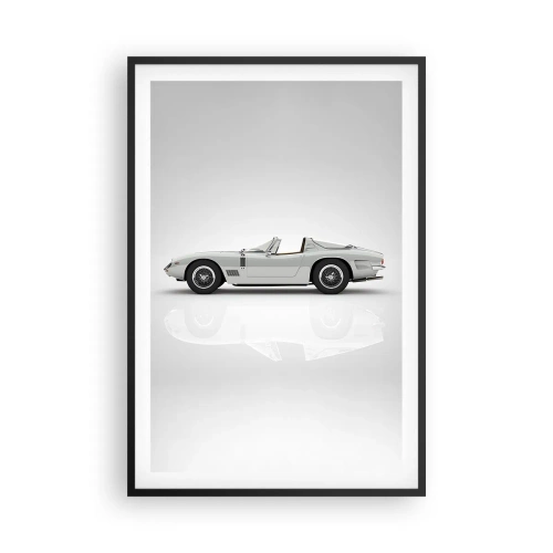 Plakát v černém rámu - Příslib zábavy - 61x91 cm