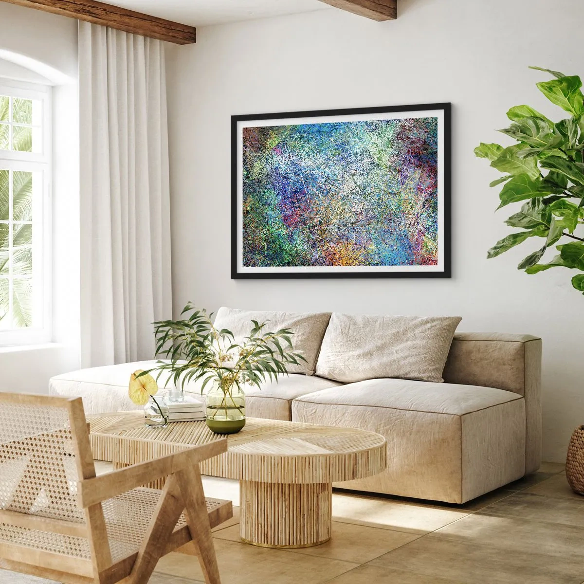 Plakát v černém rámu - To není tak jednoduché - 100x70 cm
