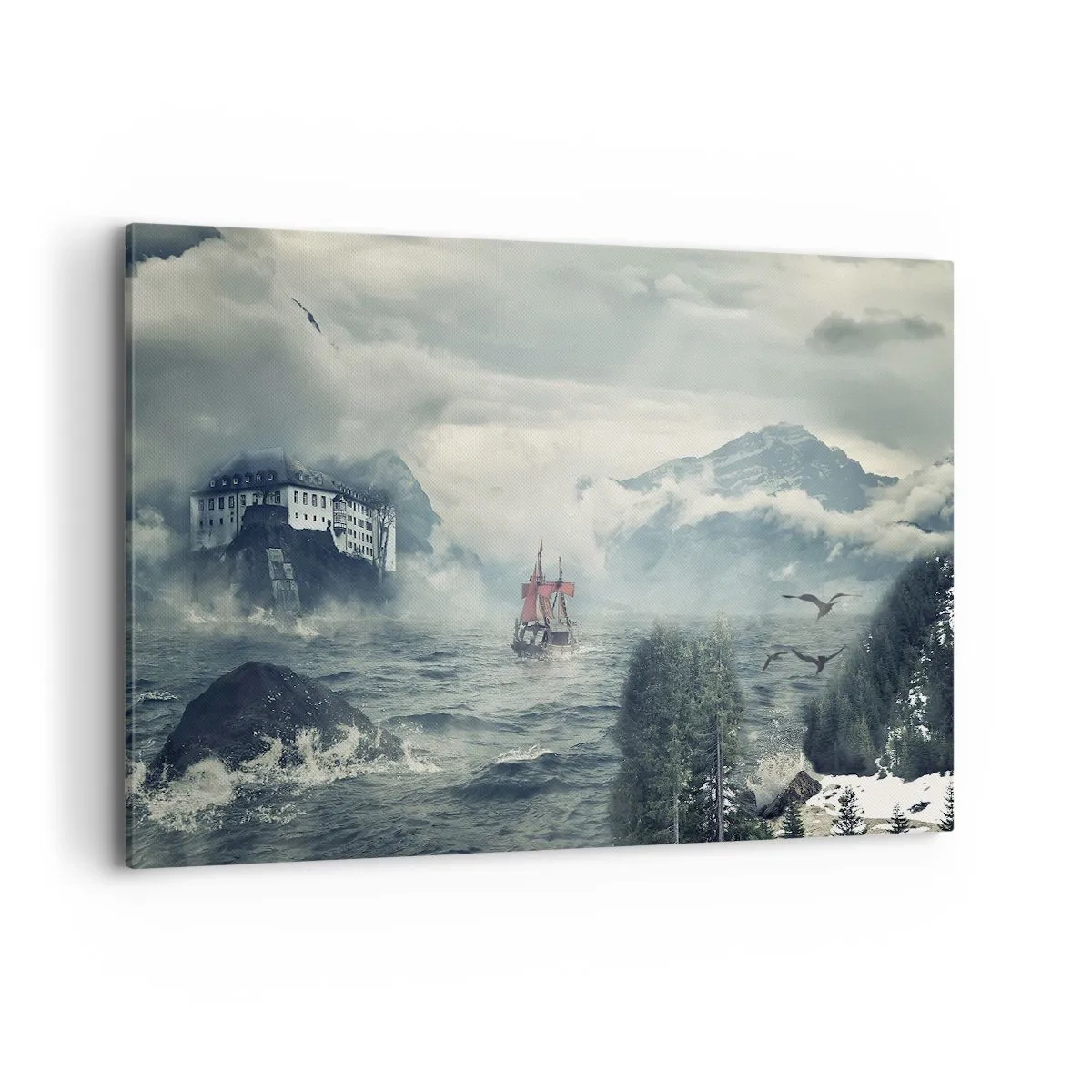 Obraz na plátně - V kouzelných vodách - 100x70 cm