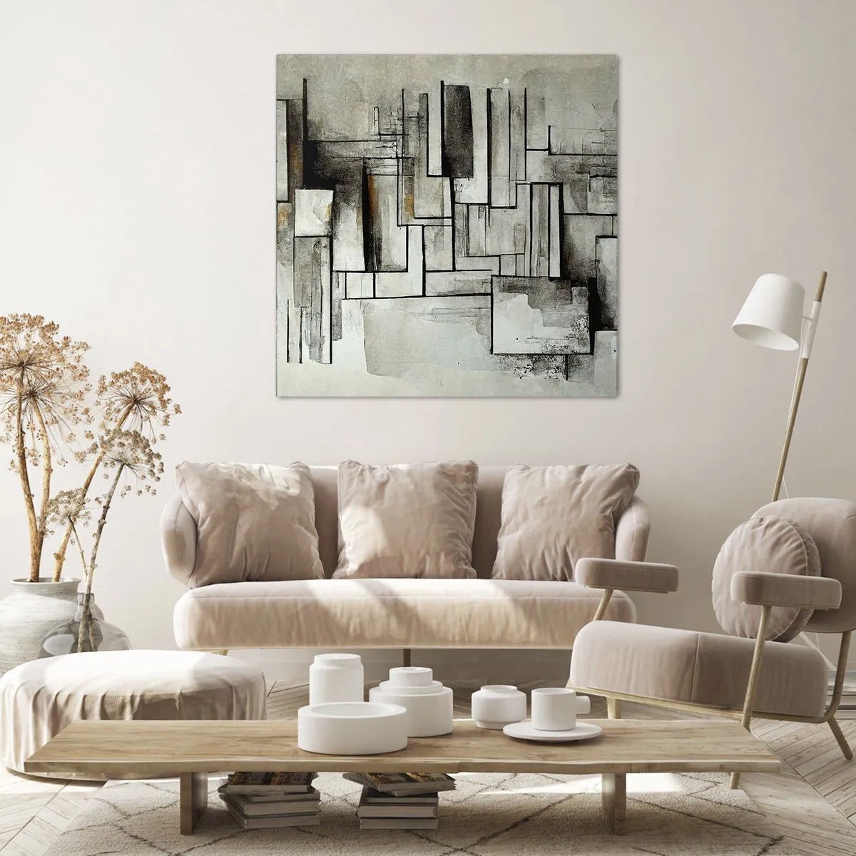 Obraz na plátně - Síla jednoduchosti - 70x70 cm