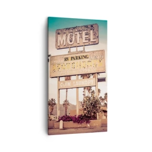 Obraz na plátně - Zde se zastavil čas - 45x80 cm