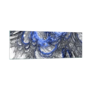 Obraz na skle - Zrod vlny - 90x30 cm