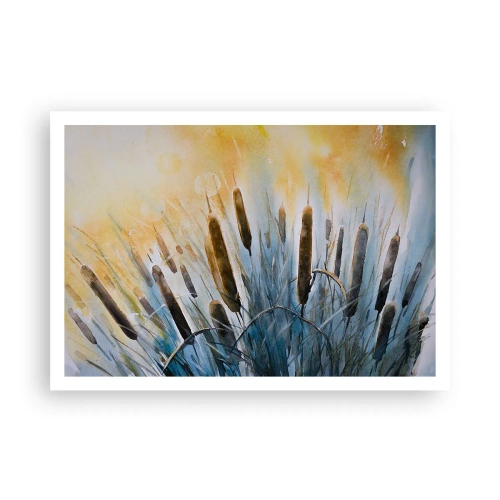 Plakát - Chlad vody, žár slunce - 100x70 cm