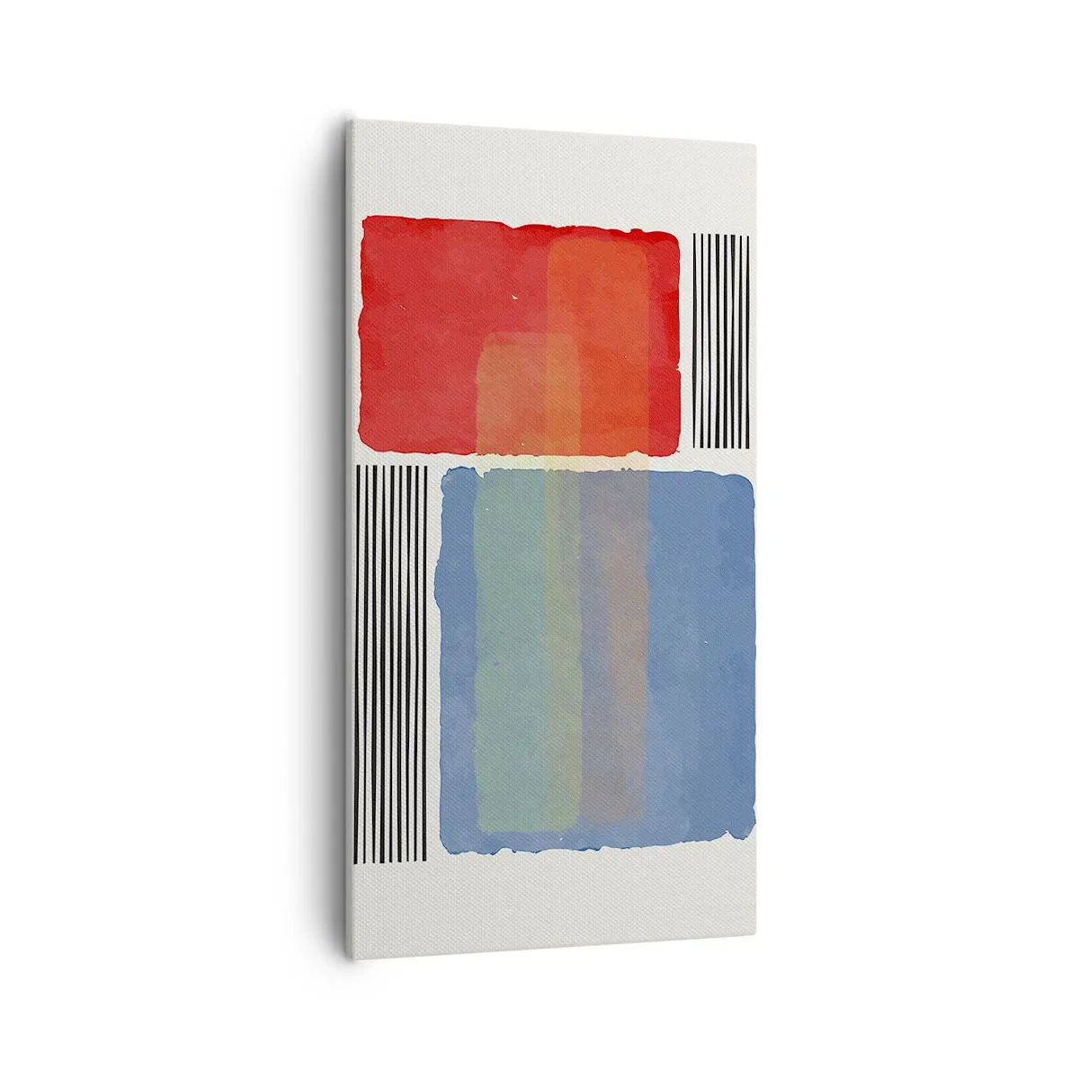 Obraz na plátně - Duch a písmeno geometrie - 55x100 cm