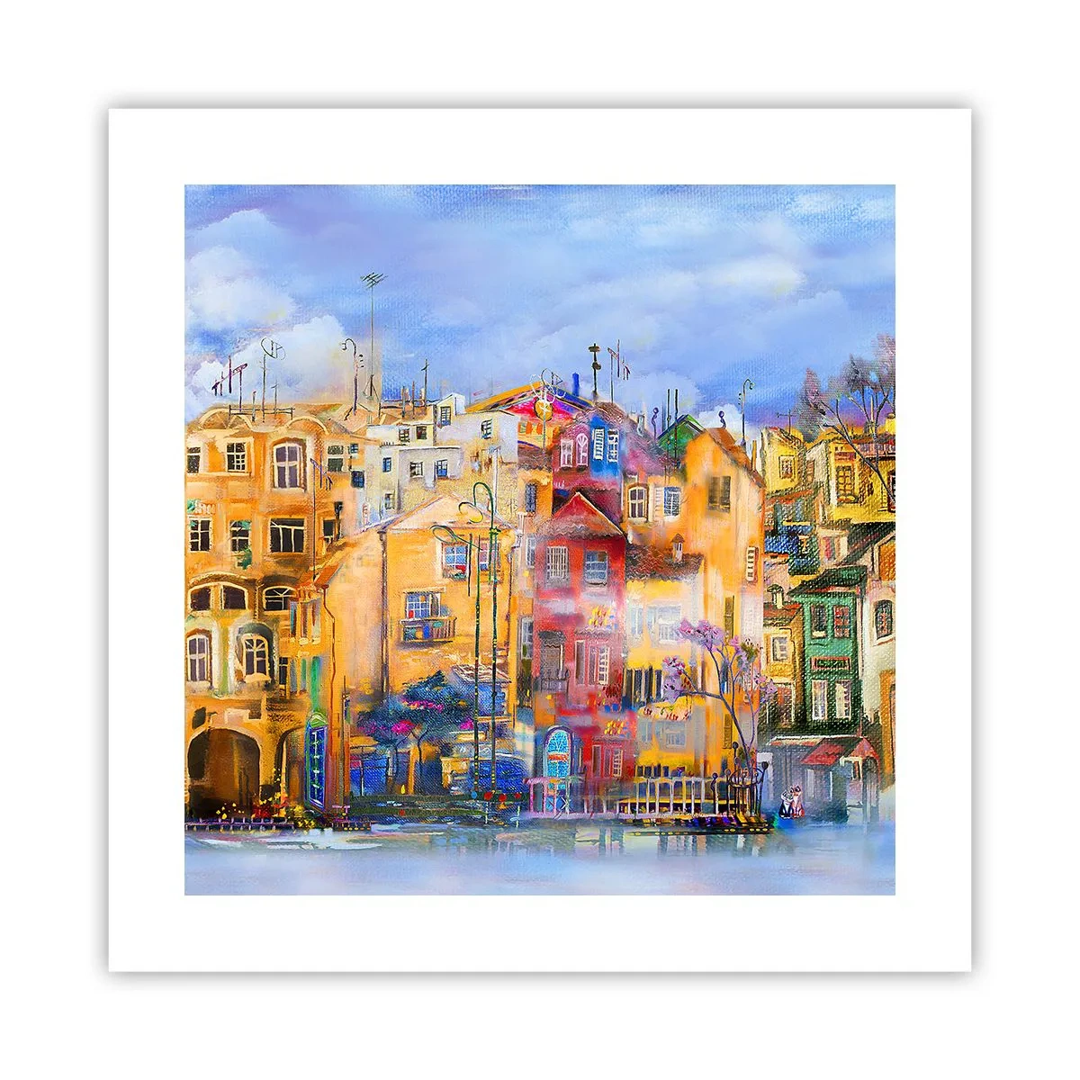 Plakát - Jsme spolu - 40x40 cm