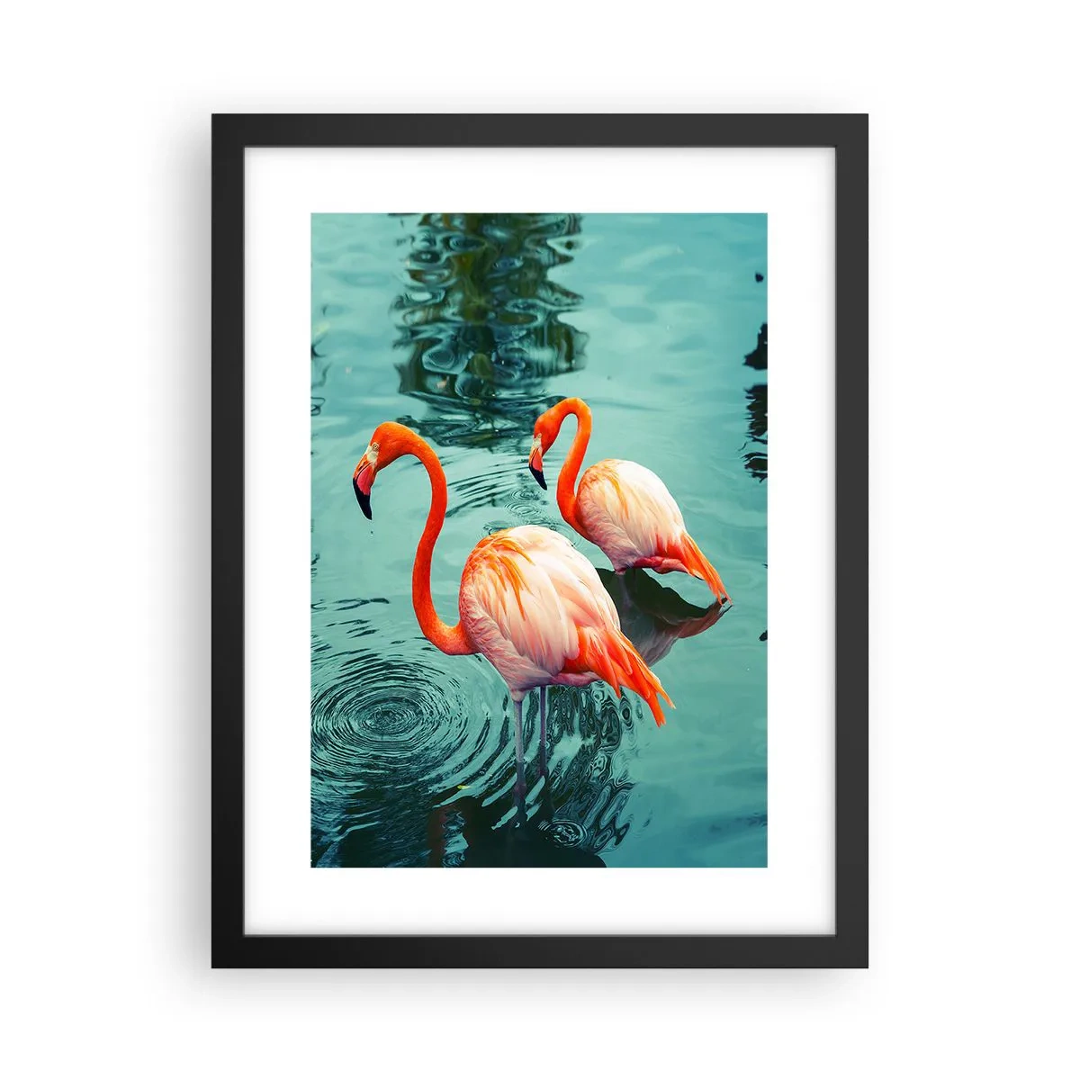 Plakát v černém rámu - Nyní jsme v módě - 30x40 cm